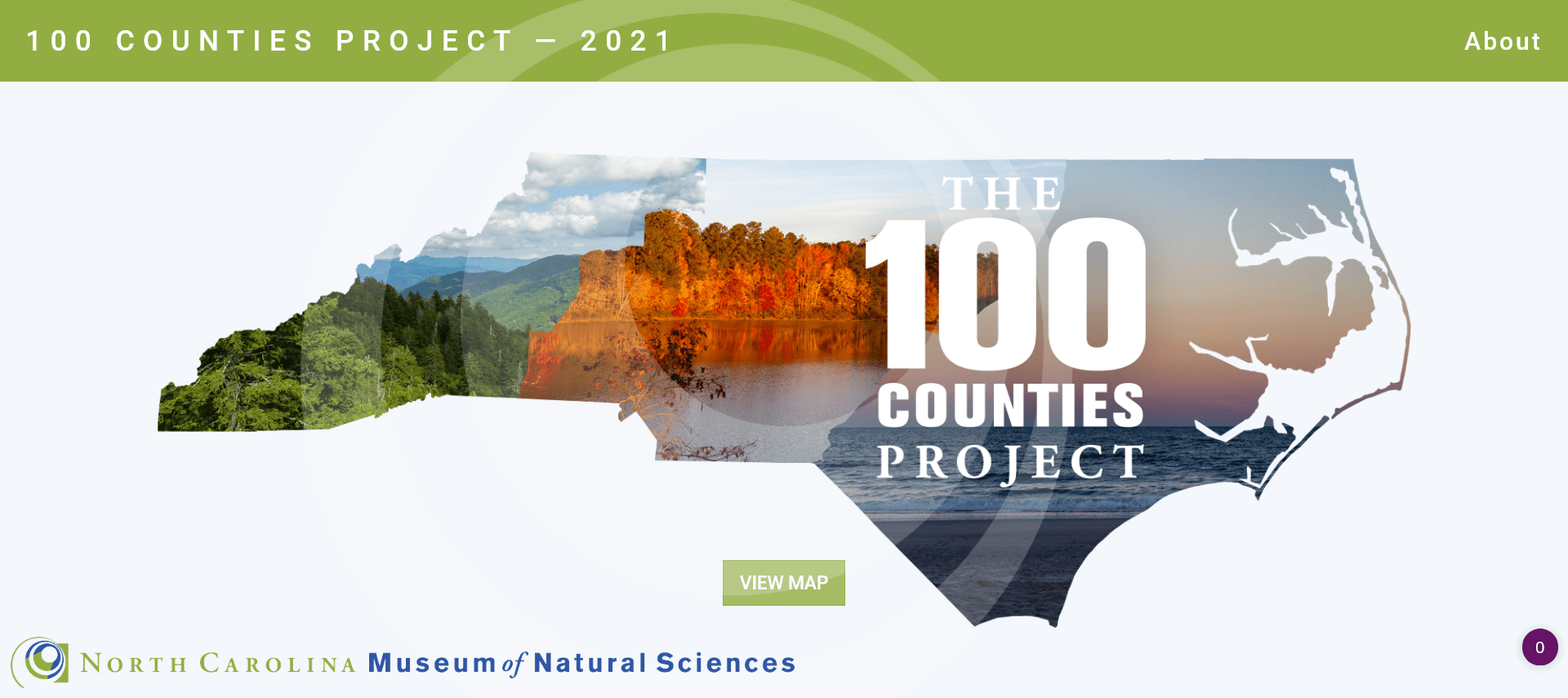 100 Counties Project Screenshot